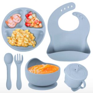 Vaisselle bébé-set silicone