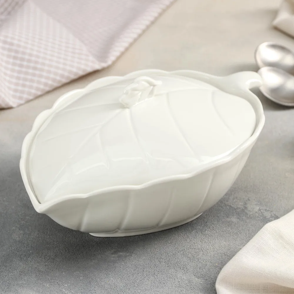 Soupière En Céramique Avec Couvercle, Grande Capacité De 3 L, Avec Poignées Doubles Pour Cuisine, Porcelaine, Orchidée Avec Bordure Dorée, Passe Au Micro-ondes Et Au Lave-vaisselle (type 3