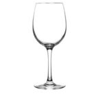 Verre à pied 350 ml en verre transparent